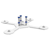 Chief CMA348W Large Venue Vibration Isolating Coupler White