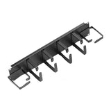 Lowell CMD-2HV 2U Cable Management Panel with Horizontal and Vertical D-Rings