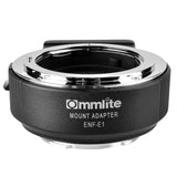 Commlite CM-ENF-E1-PRO Pro Lens Adapter NF to E-Mount Camera