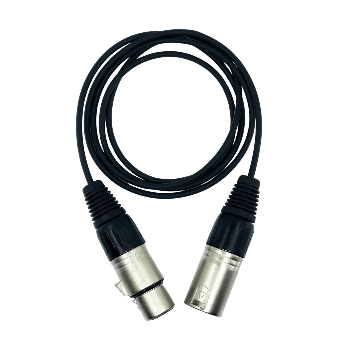 Point Source Audio CM-EXT-4-8 Extender Cable with 4-Pin Male Mono XLR to 4-Pin Female Mono XLR, 8-Feet