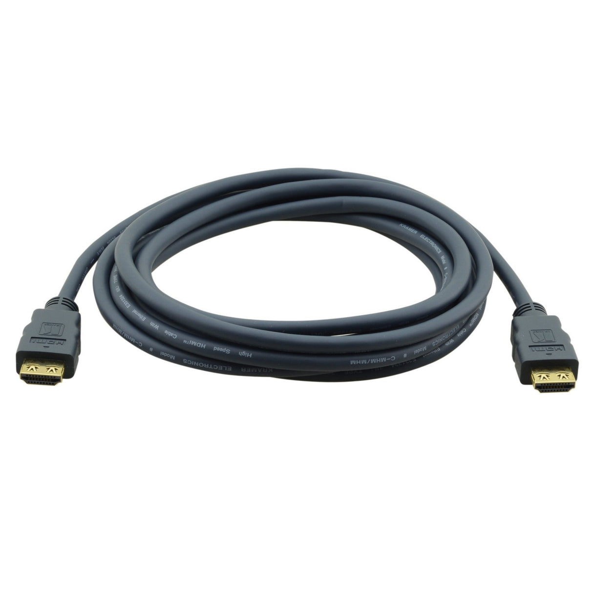 Kramer C-MHM/MHM-2 Flexible 4K High-Speed HDMI Cable with Ethernet, 2-Foot