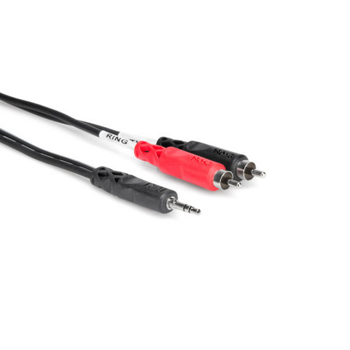 Hosa CMR-215 3.5mm TRS to Dual RCA Stereo Breakout Cable, 15-Feet