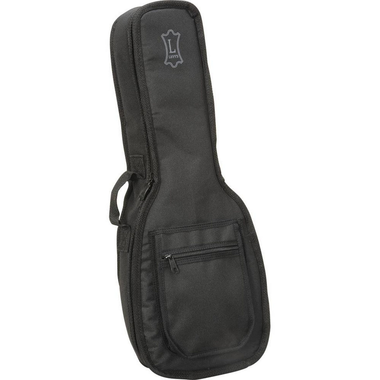 Levy's CMUS Polyester Ukulele Bag, Soprano, Black