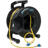 Camplex 4-Channel LC Singlemode Fiber Optic Tactical Snake Reel 2000 Foot
