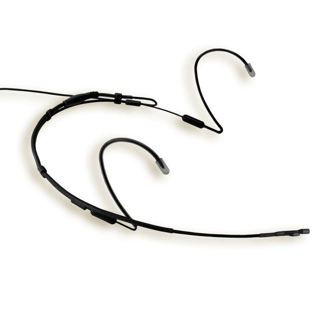 Point Source Audio CO2-8WD Omnidirectional Series8 Dual Ear Headset for Lectrosonics Black