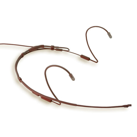 Point Source Audio CO2-8WD Omnidirectional Series8 Dual Ear Headset for Sennheiser SK Zaxcom Wisycom Shure UR1M Brown