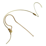 Point Source Audio CO-6-KIT Omnidirectional Earset Microphone Hardwired for Audio-Technica cH-style Transmitters Beige