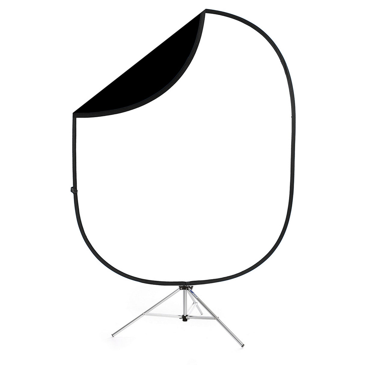 Savage CB112-67-KIT Collapsible Background, Black/White 6 x 7-Feet Kit