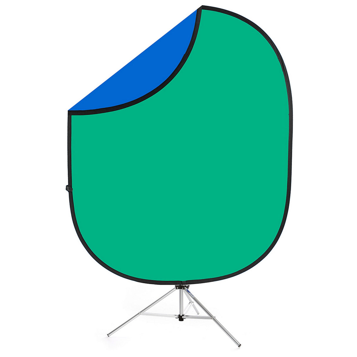 Savage CB116-KIT Collapsible Background, Chroma Green/Blue 5 x 6-Feet Kit