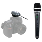 VocoPro Commander-FILM-HANDHELD3 UHF Handheld Microphone System for Digital Video Cameras