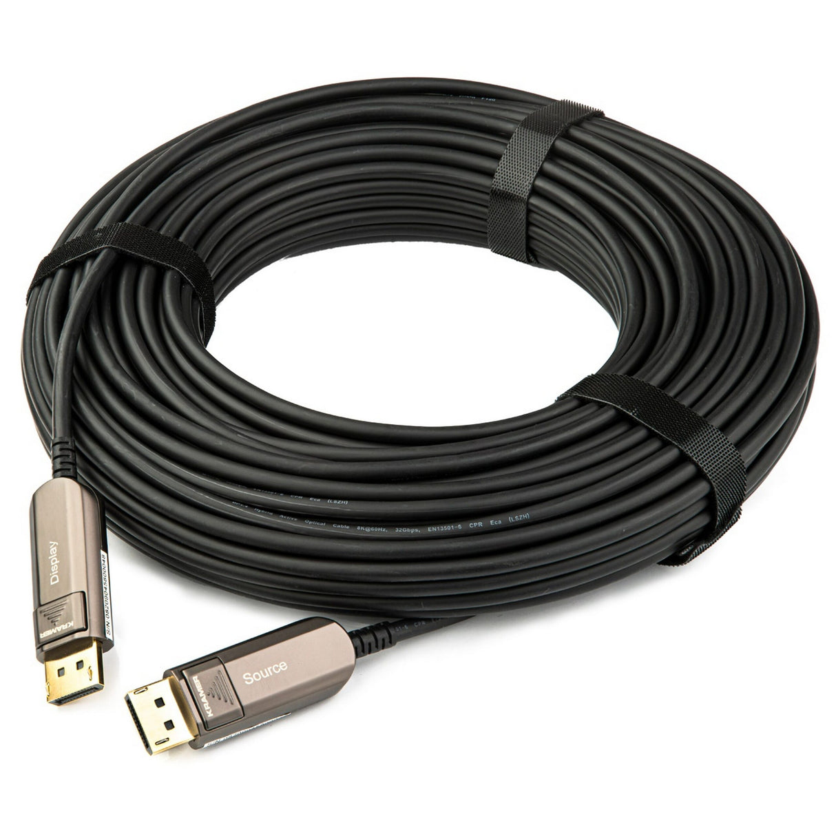 Kramer CP-AOCDP/UF-197 Active Optical DisplayPort Cable, 197 Foot