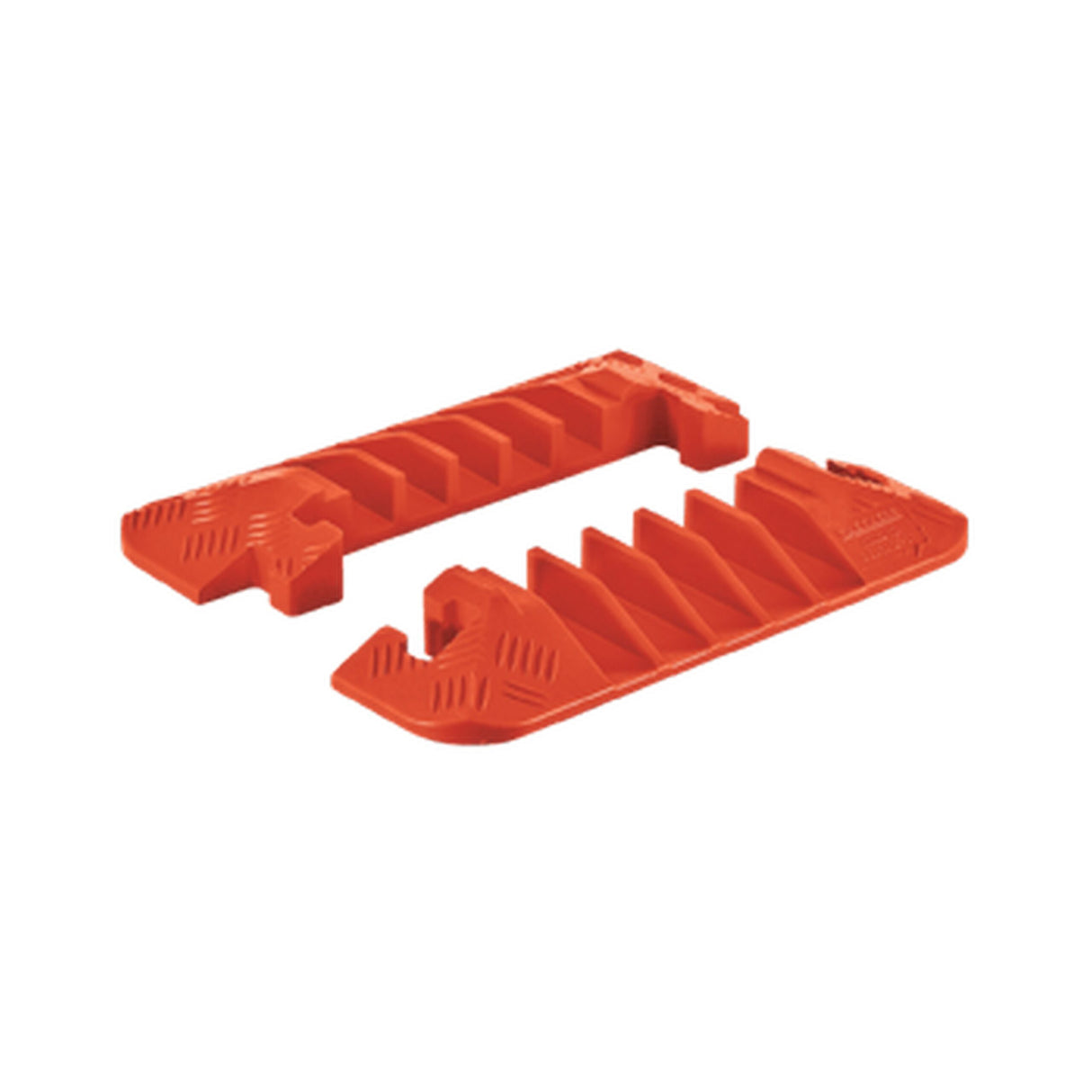 Checkers Industrial Safety Products CPEC5X125-GP-O 5-Channel General Purpose Linebacker End Caps