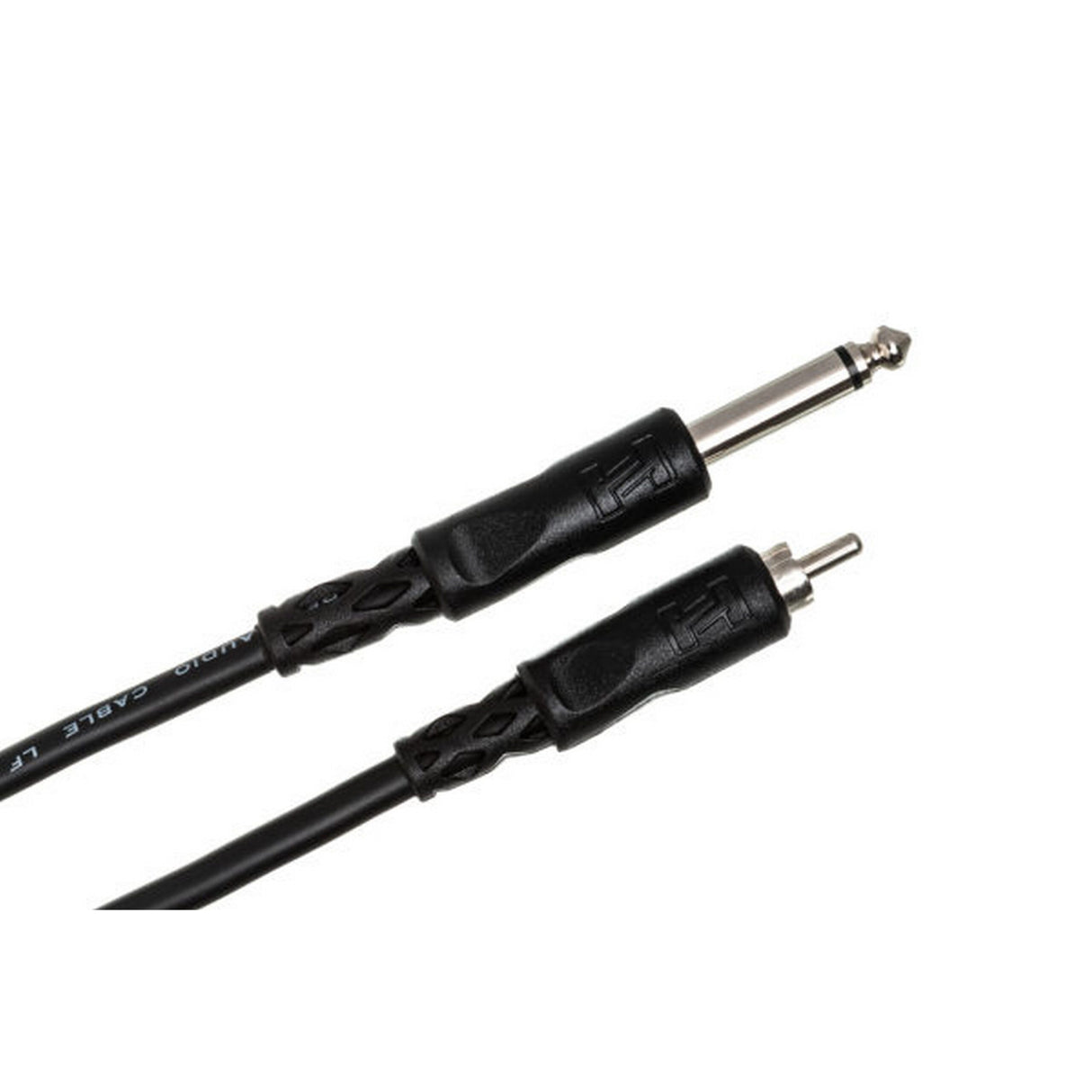 Hosa CPR-103 1/4-Inch TS to RCA Unbalanced Interconnect, 3-Feet