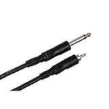 Hosa CPR-103 1/4-Inch TS to RCA Unbalanced Interconnect, 3-Feet