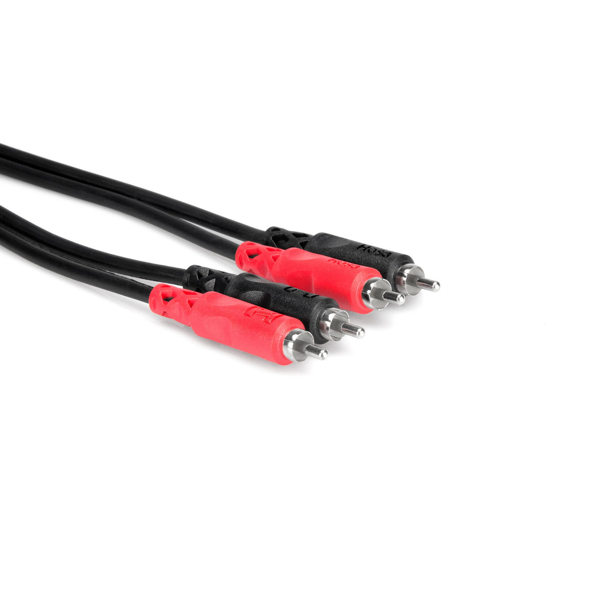 Hosa CRA-203 Stereo Interconnect Dual RCA to Dual RCA Cable, 3m