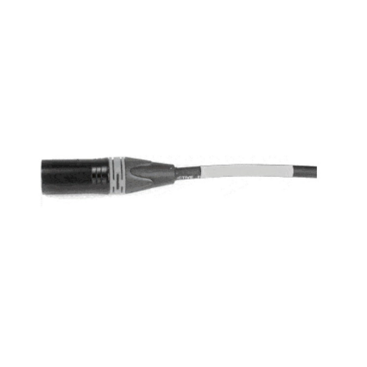 AVLGear CSM4-RAFN-10 | XLR Male to XLR Right Angle Female 10 Feet Mic Cable Gray with Gray Ring