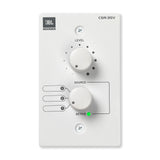JBL CSR-3SV WHT CSR Series Wall Mount Remote Control for CSM Mixer White
