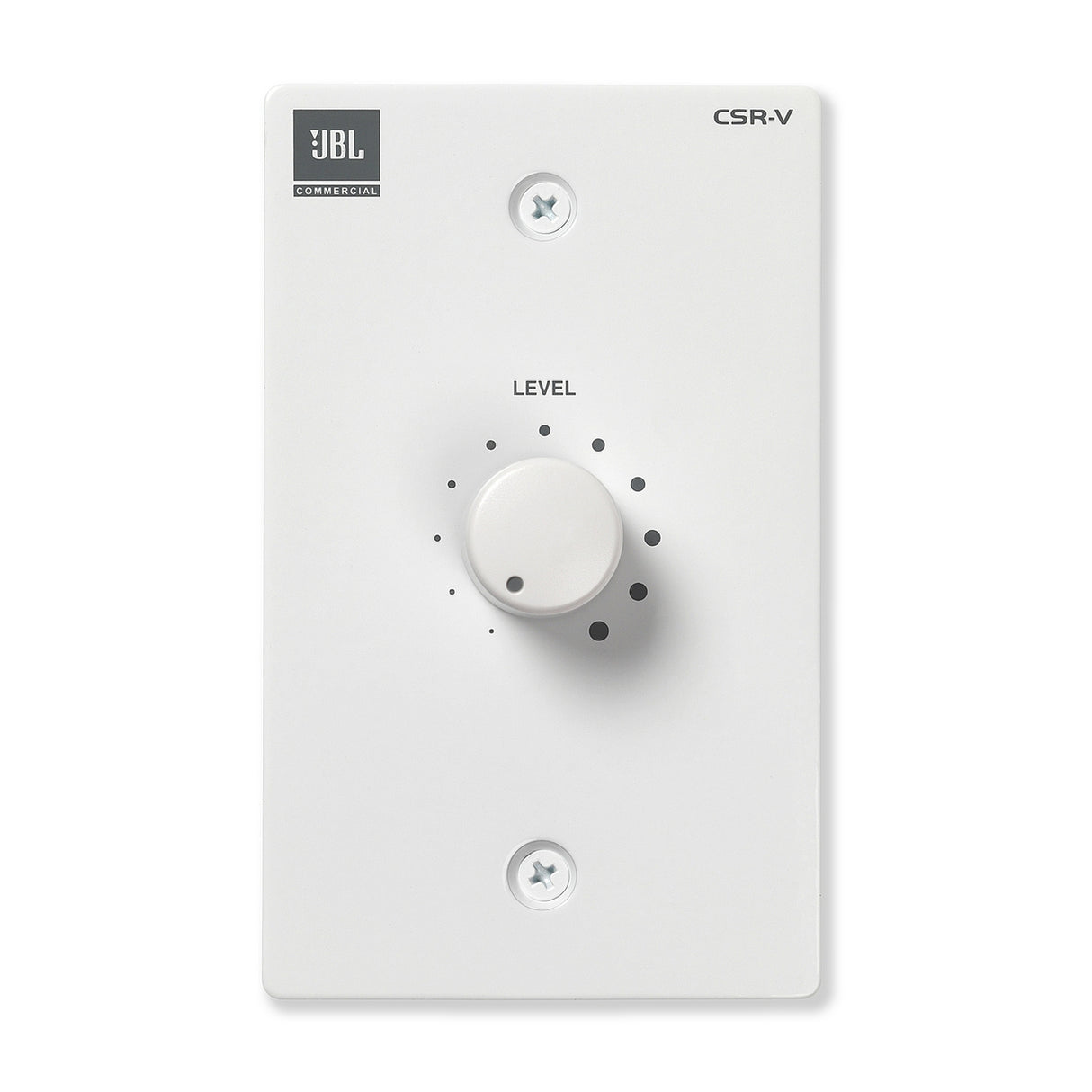 JBL CSR-V WHT | CSR Series Wall Mount Remote Control for CSM Mixer White