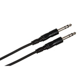 Hosa CSS-103 1/4-Inch TRS to 1/4-Inch TRS Balanced Interconnect Cable, 3-Feet