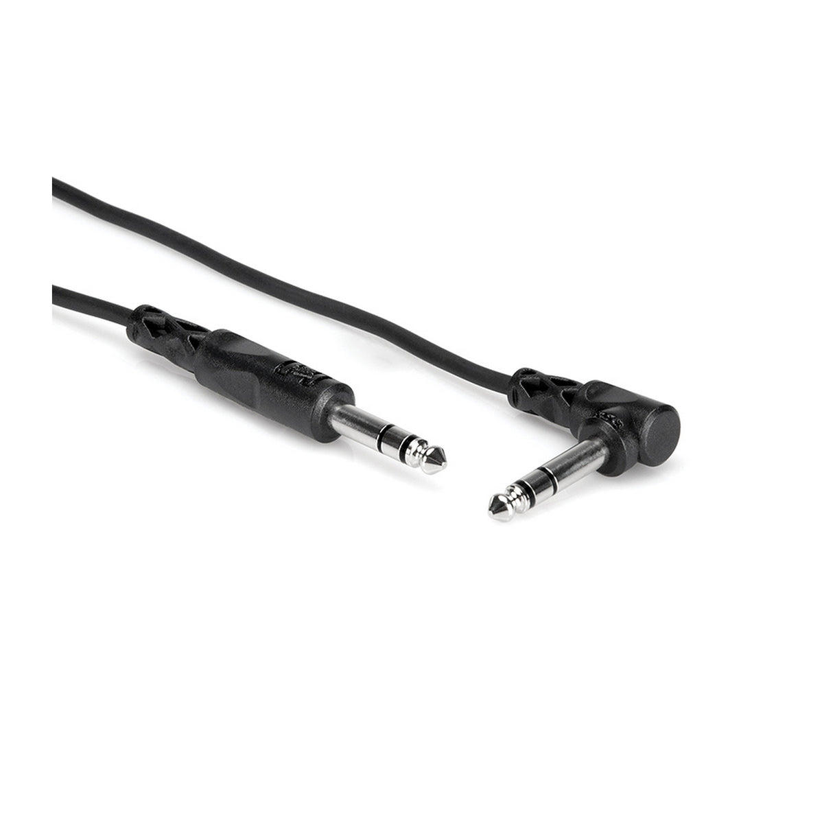 Hosa CSS-110R 10 Feet Balanced Interconnect 1/4 In TRS to Right-angle 1/4 In TRS Cable