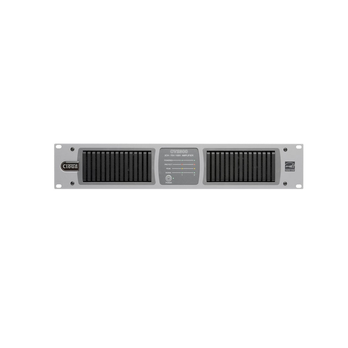 Cloud Electronics CV2500 | 2 Channel 70/100v Digital DSP Amplifier
