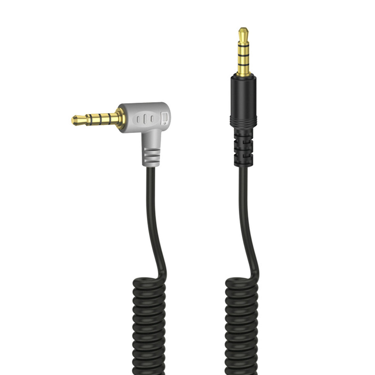 Comica CVM-DR-SPX 23-Inch 3.5mm TRRS to TRRS Microphone Coiled Audio Output Cable