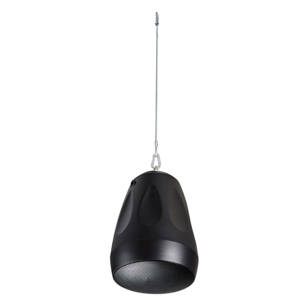 Cloud Electronics CVS-P62TB 4-1/2 Inch 2-Way Coaxial Pendant Speaker, Black, Single Unit