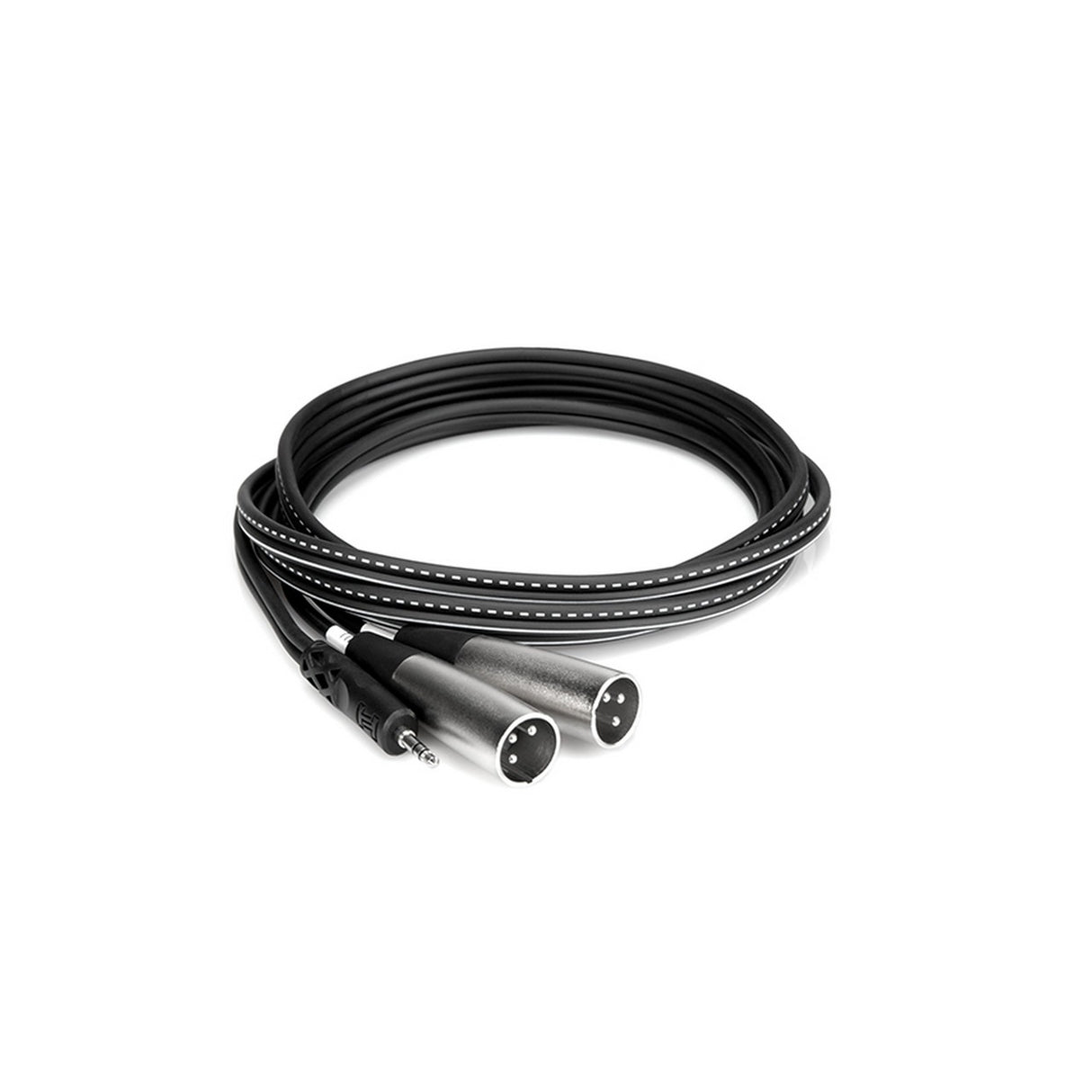 Hosa CYX-403M 3 Meter 3.5mm TRS Male  to Dual XLR3 Male Stereo Breakout Cable