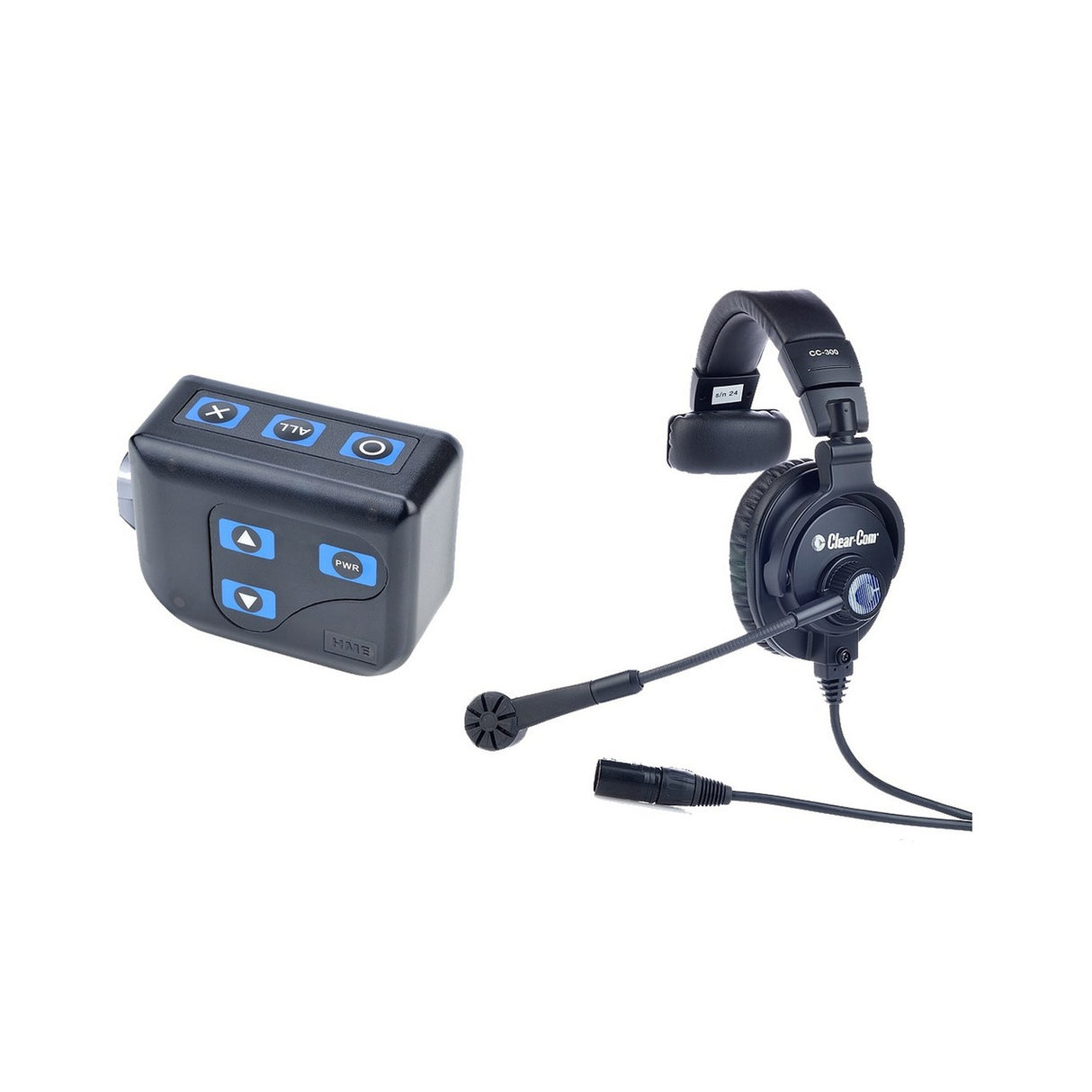 Clear-Com CZ11440 BP300 Beltpack with CC-30 Headset