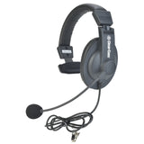 Clear-Com CC-15-MD4 Single Ear Noise-Cancelling Headset with Mini DIN Connector