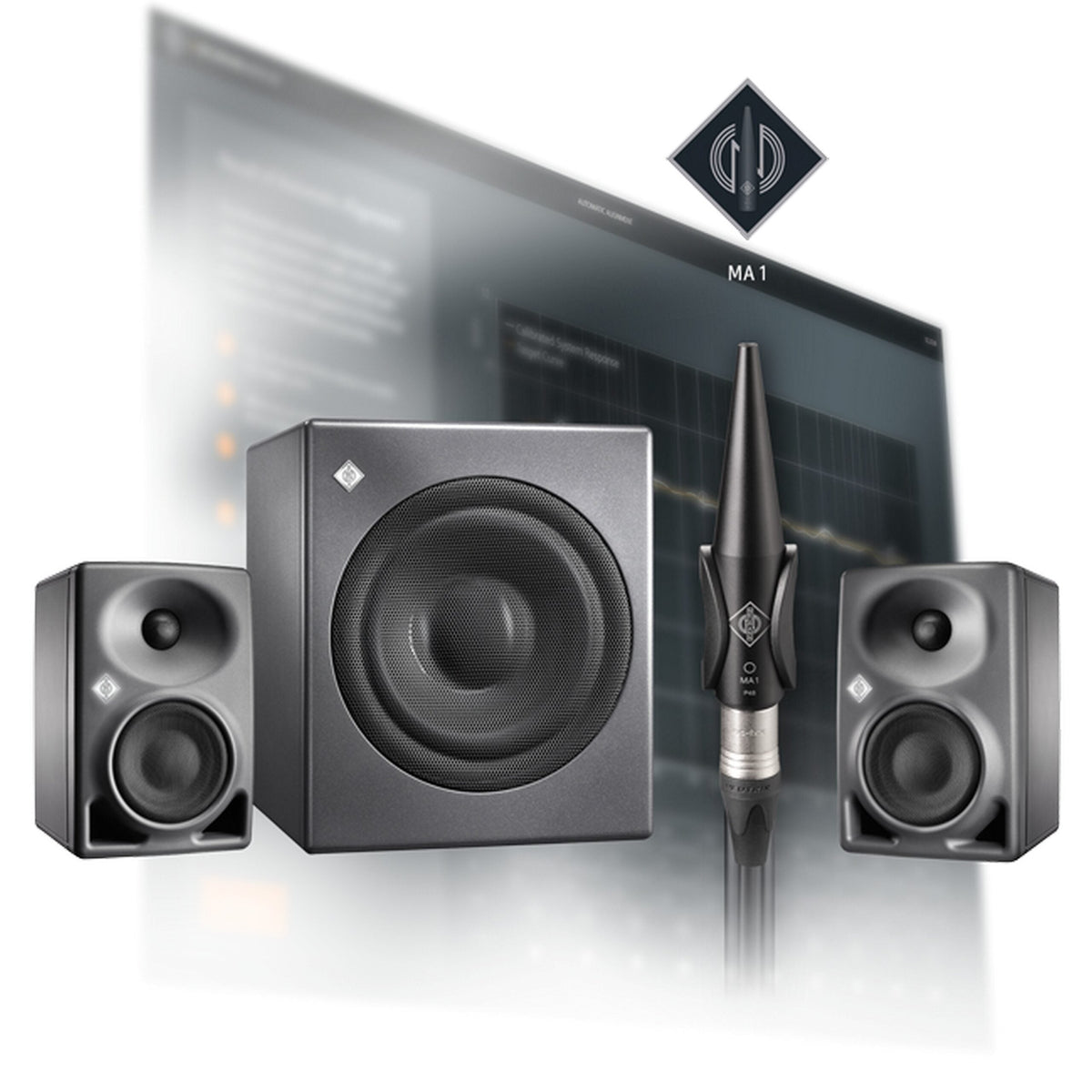 Monitor Alignment Kit Neumann Monitor Alignment Kit 3 US with MA1, 2 KH 80 DSP and KH 750 DS ...