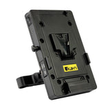 Ikan STR-PWR-PLATE-V Stratus V-Mount Battery Power Supply System with D-Tap/USB Ports and 15mm Rod Adapter