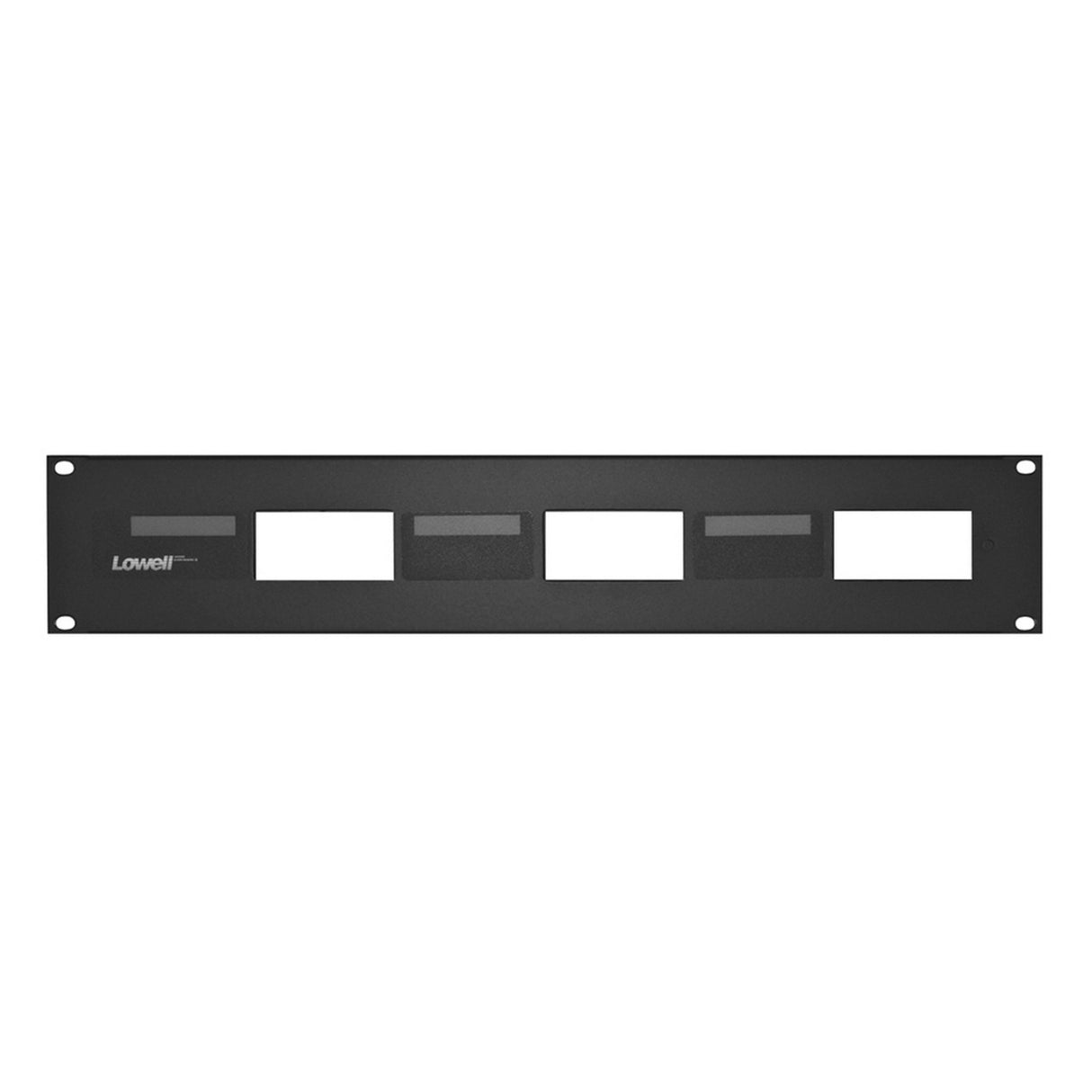 Lowell D3P-ID-2 2U Rackmount Panel for Decorator Devices