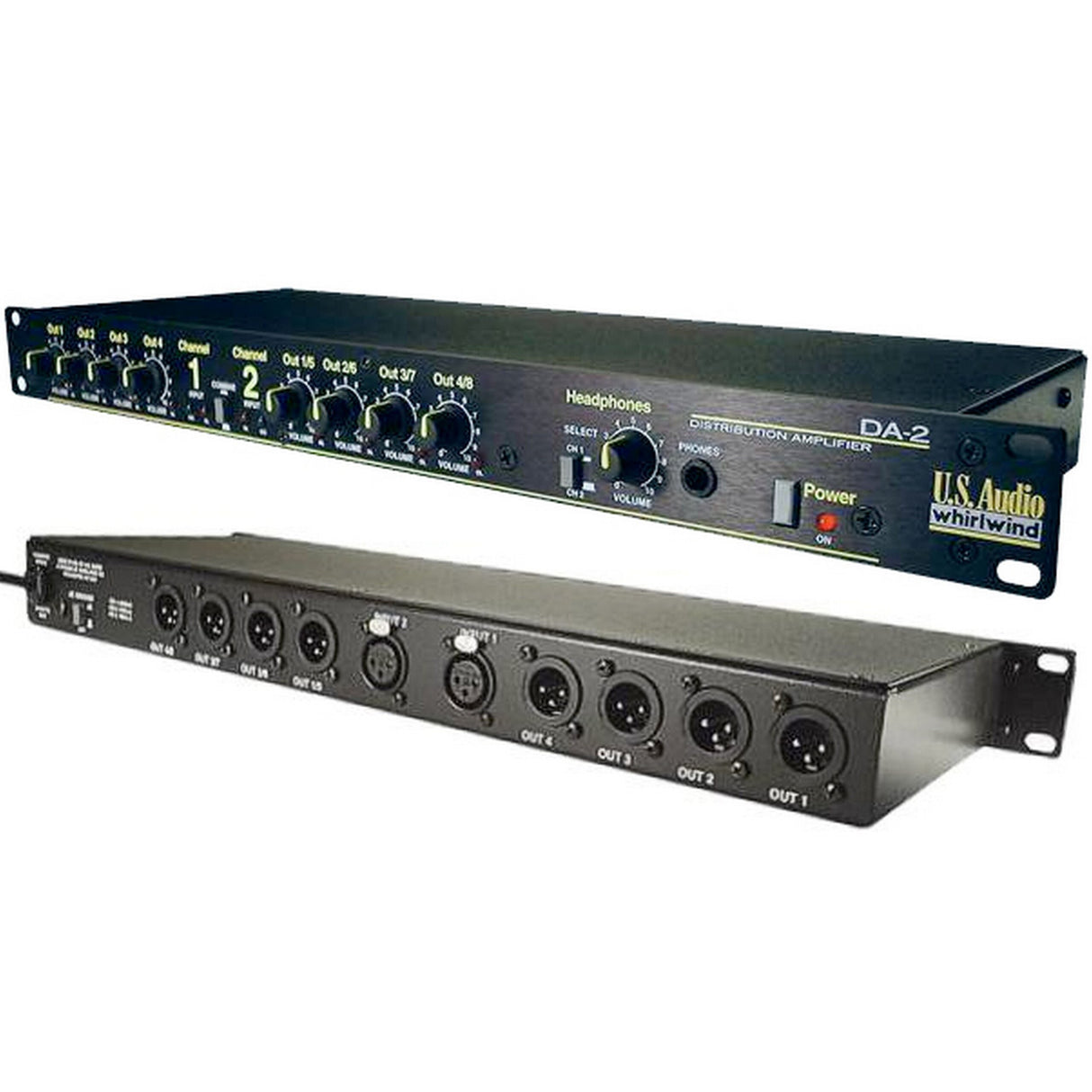 Whirlwind DA-2 Line-Level Inputs/Outputs Audio Distribution Amplifier