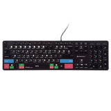 Editors Keys DaVinci Resolve Slimline Keyboard for Windows