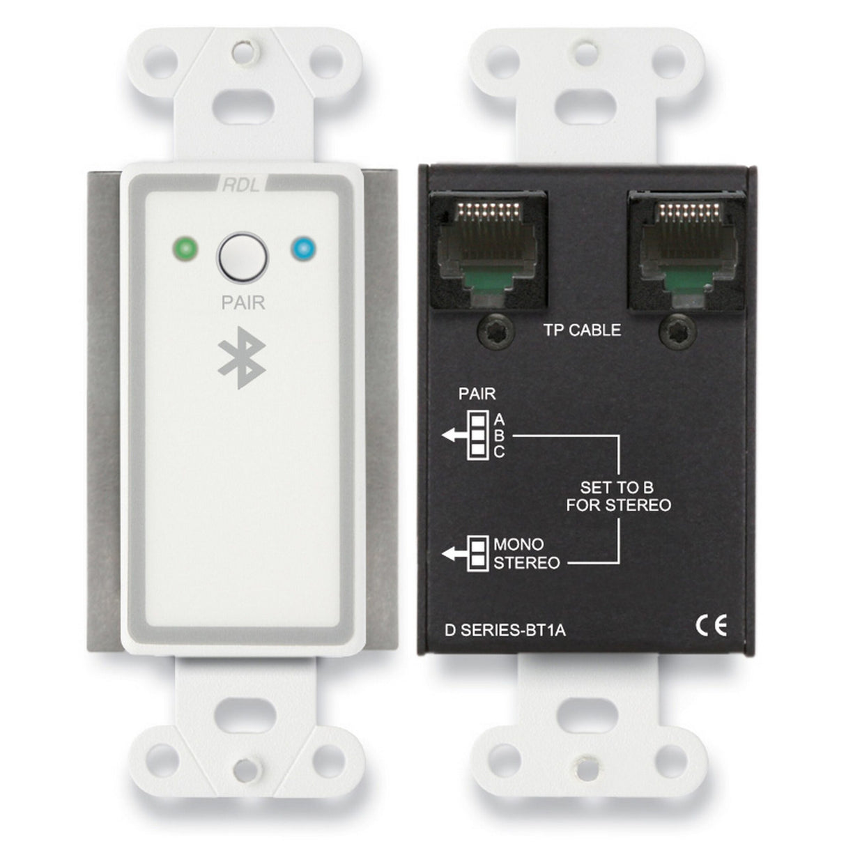 RDL D-BT1A Wall Mounted Bluetooth Audio Format-A Interface