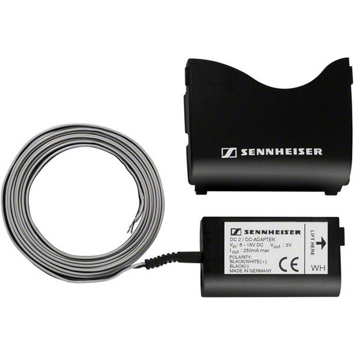 Sennheiser DC 2 Power Adapter for ew G2/G3 and 2000 Series Bodypack Receivers