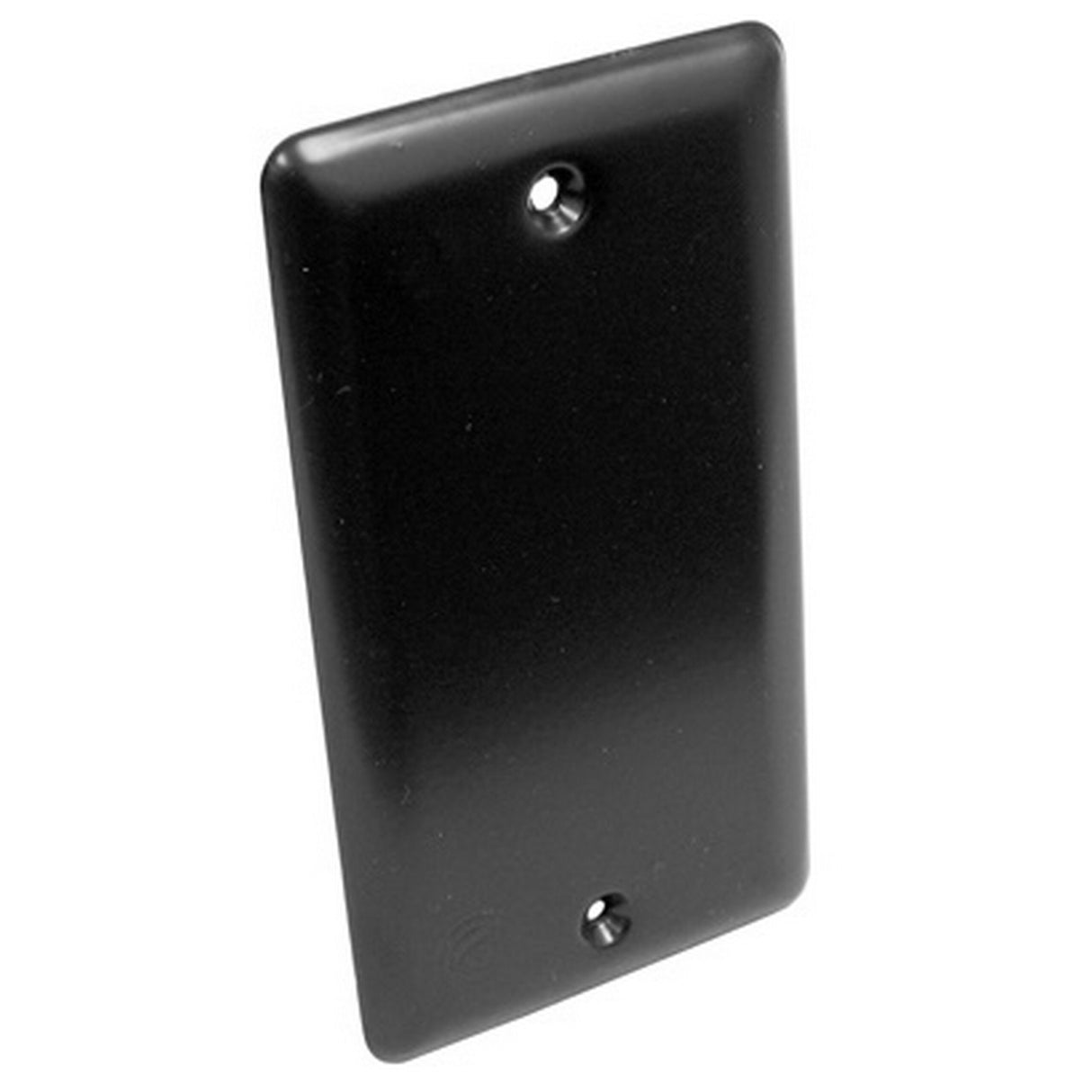 Ace Backstage Co. DC Narrow Black Steel Single Gang Cover Plate