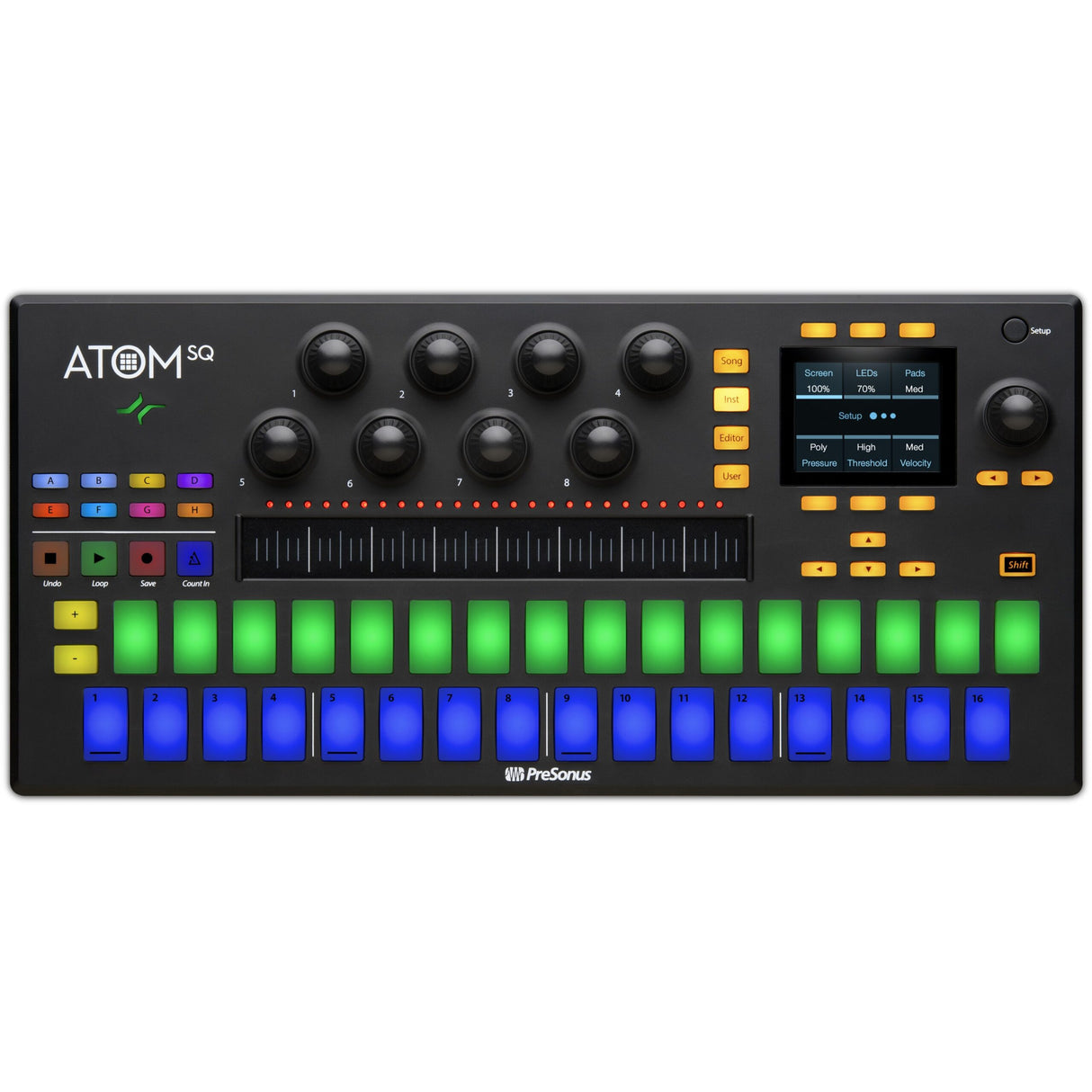 PreSonus ATOM SQ Hybrid MIDI Keyboard / Pad Controller