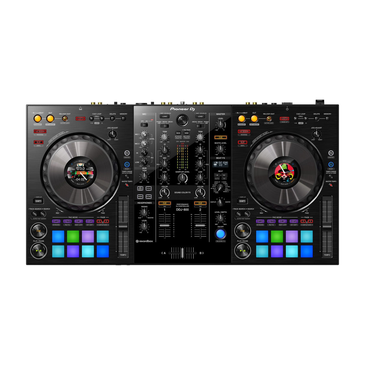 Pioneer DJ DDJ-800 2-Channel Portable DJ Controller for Rekordbox