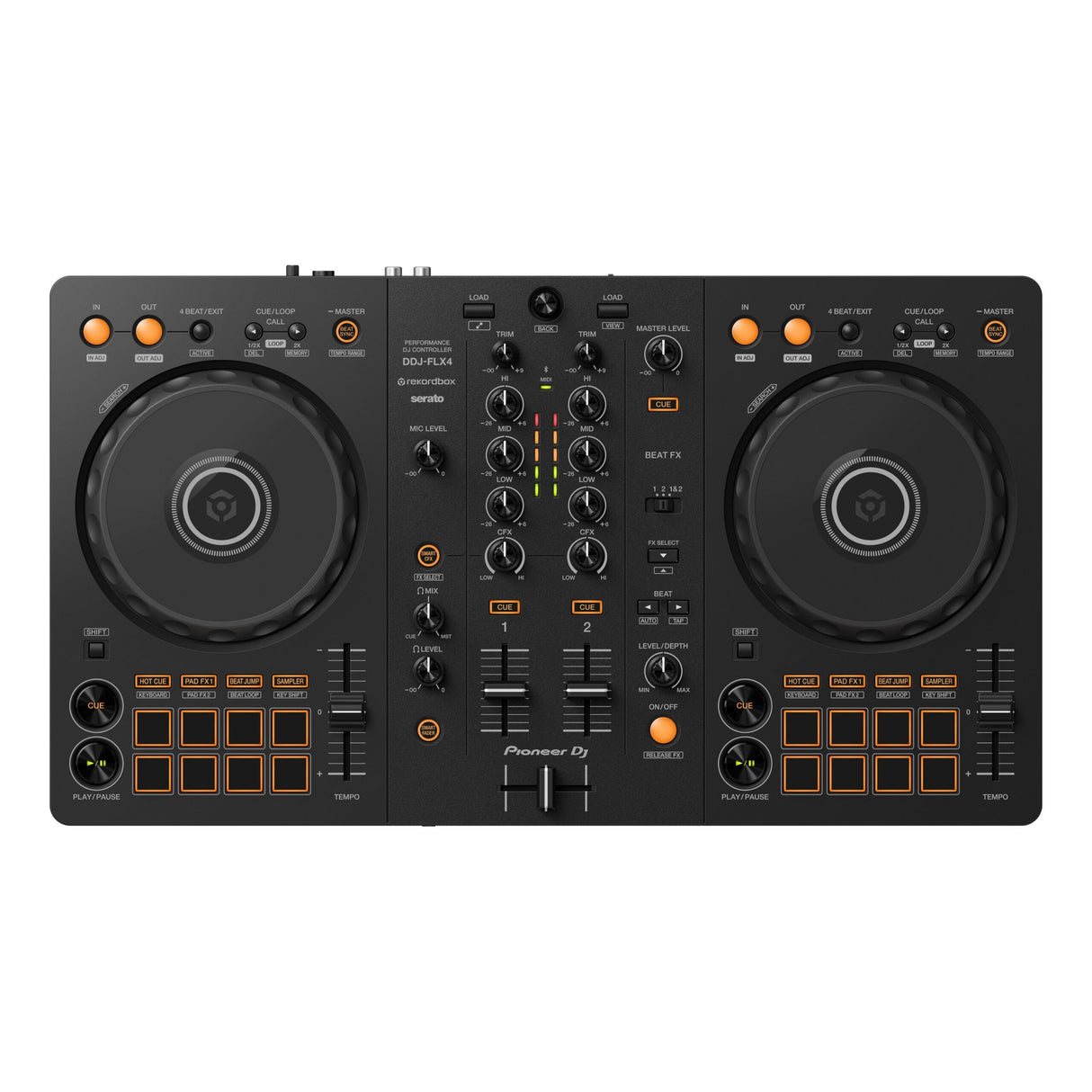 Pioneer DJ DDJ-FLX4 2-Channel DJ Controller for Rekordbox and Serato DJ Lite (Used)