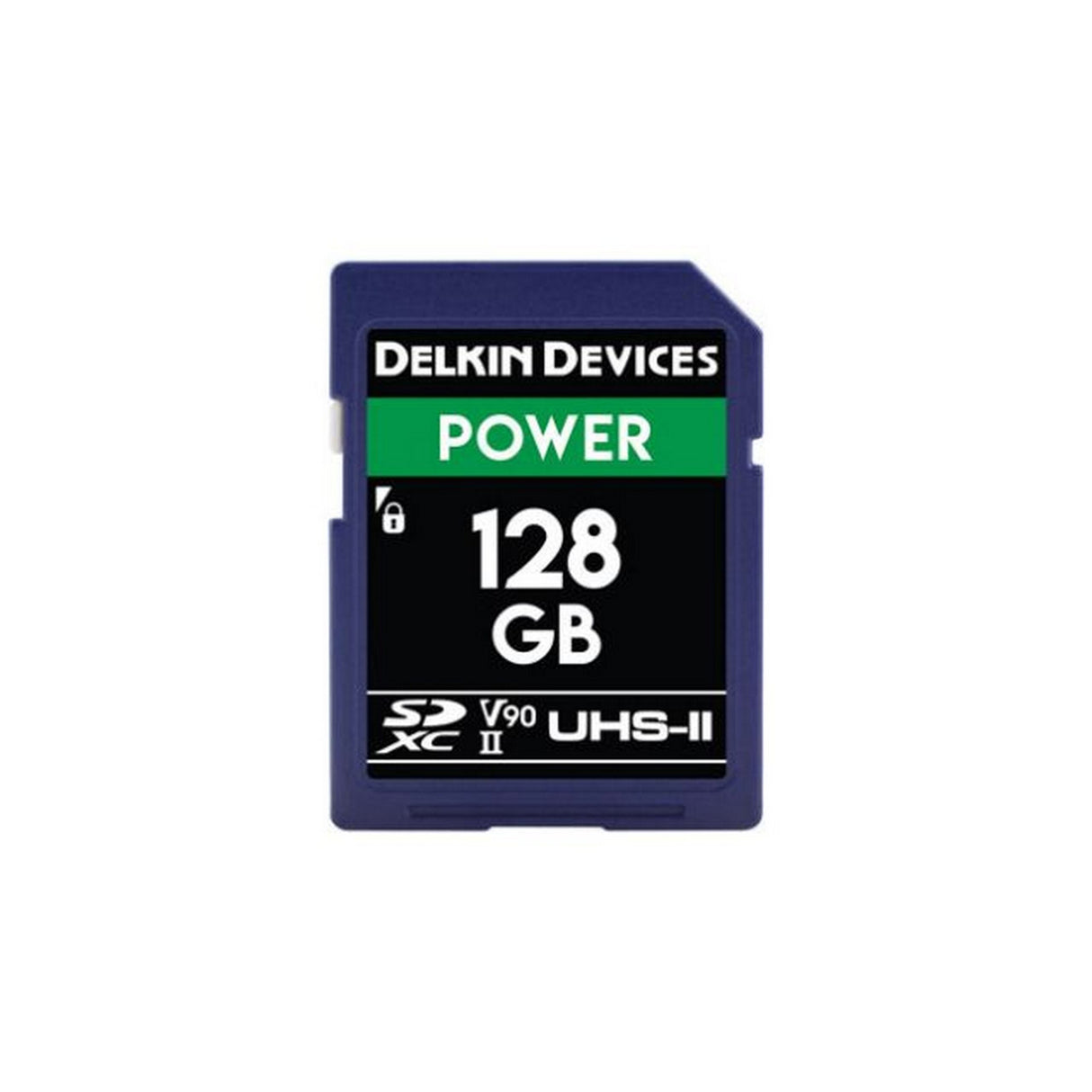 Delkin Devices Power UHS-II U3/V90 SD Memory Card, 128GB