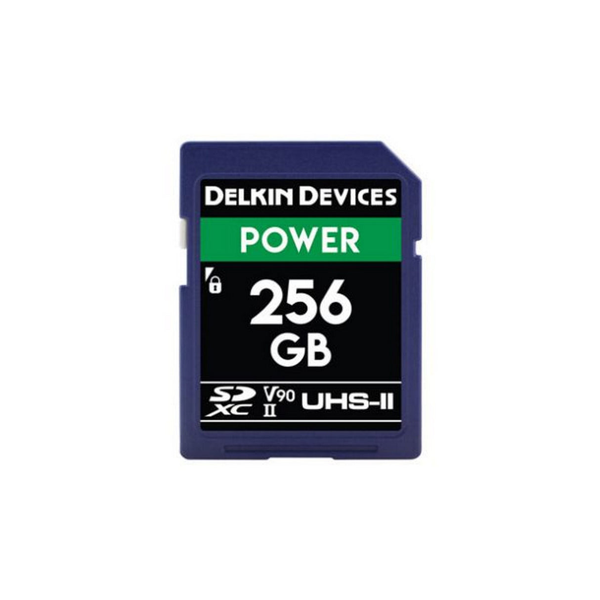 Delkin Devices Power UHS-II U3/V90 SD Memory Card, 256GB