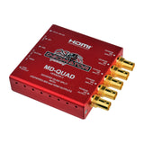 Decimator Design DEC-MD-QUAD | Miniature 3G HD SD Quad Split Multiviewer with HDMI