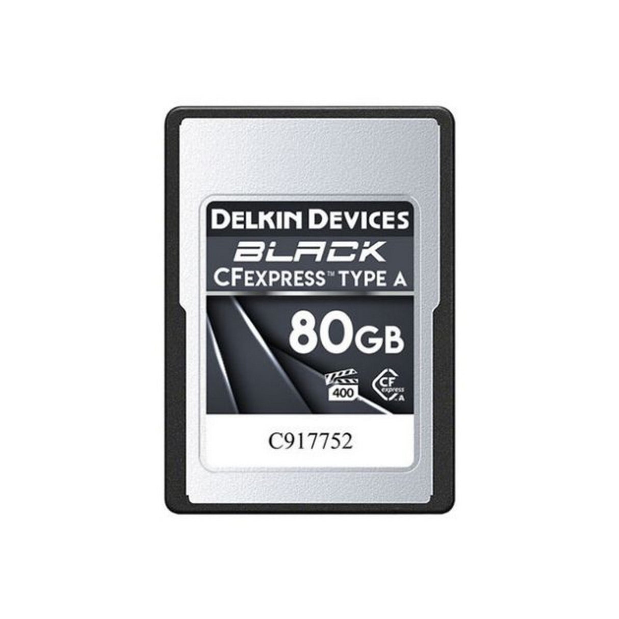 Delkin Devices BLACK CFexpress Type A Memory Card, 80GB