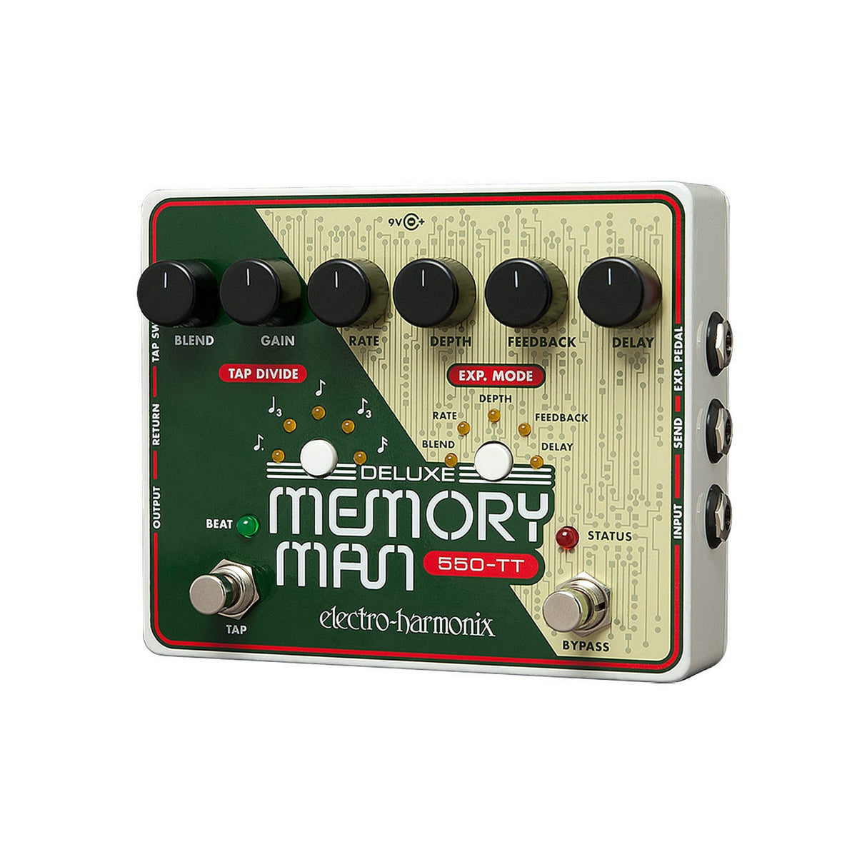 Electro-Harmonix Deluxe Memory Man 550-TT Analog Delay with Tap Tempo