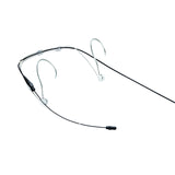 Shure DH5B/O-LM3 DuraPlex Omnidirectional Headset Microphone, Black, LEMO Connector