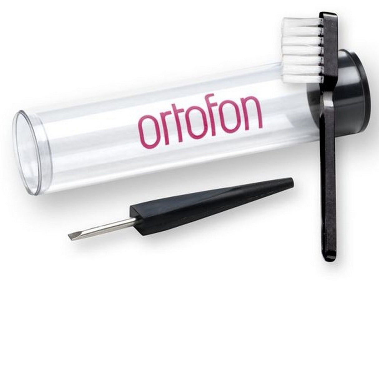 Ortofon DJ Maintenance Set with Bristle Brush and Cartridge Screwdriver