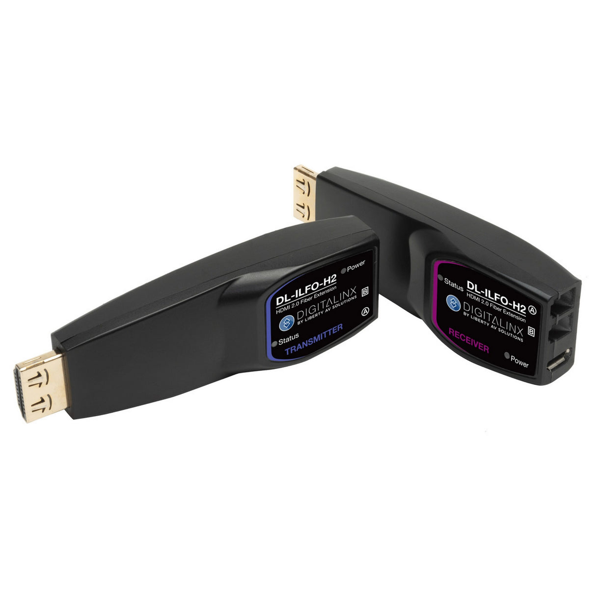 DigitaLinx DL-ILFO-H2 18G 4K60 HDMI 2.0 Fiber Optic Extender