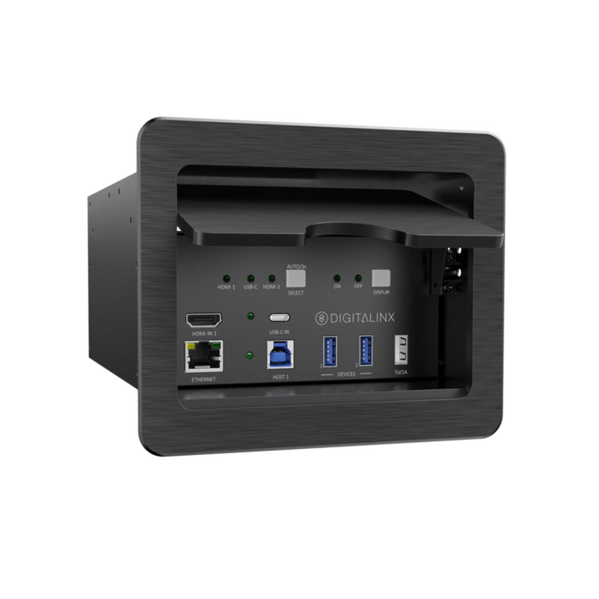 Digitalinx DL-SC31U-BX 3 x 1 Soft Codec Series Multi-Format Table Box Presentation Switcher